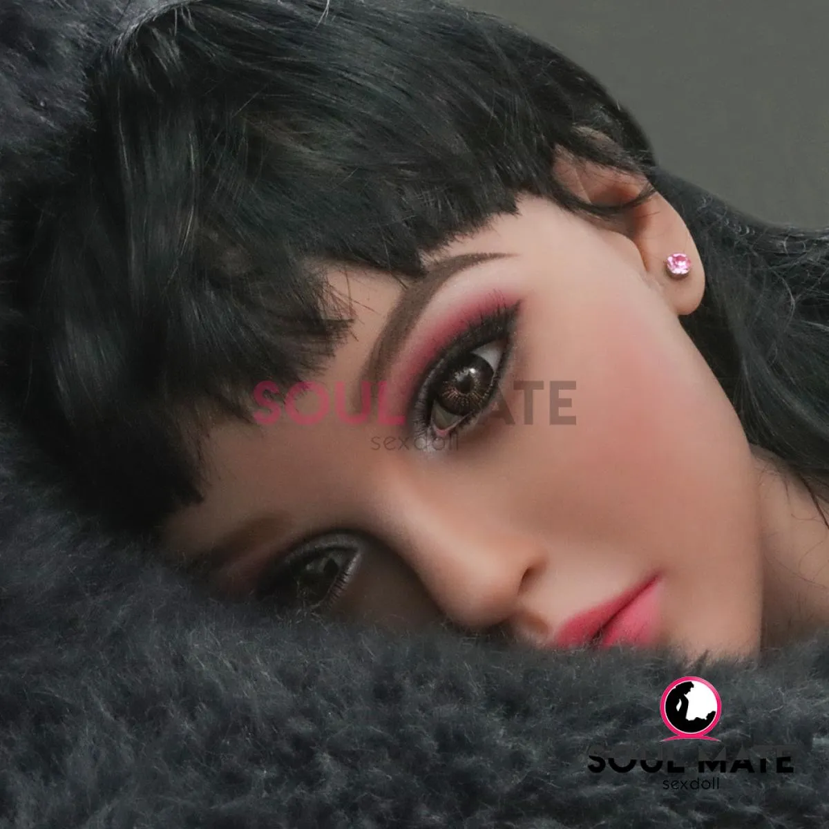 RF399 - Clearance item - SoulMate Dolls - Teagan Head - Sex Doll Heads - Light Brown