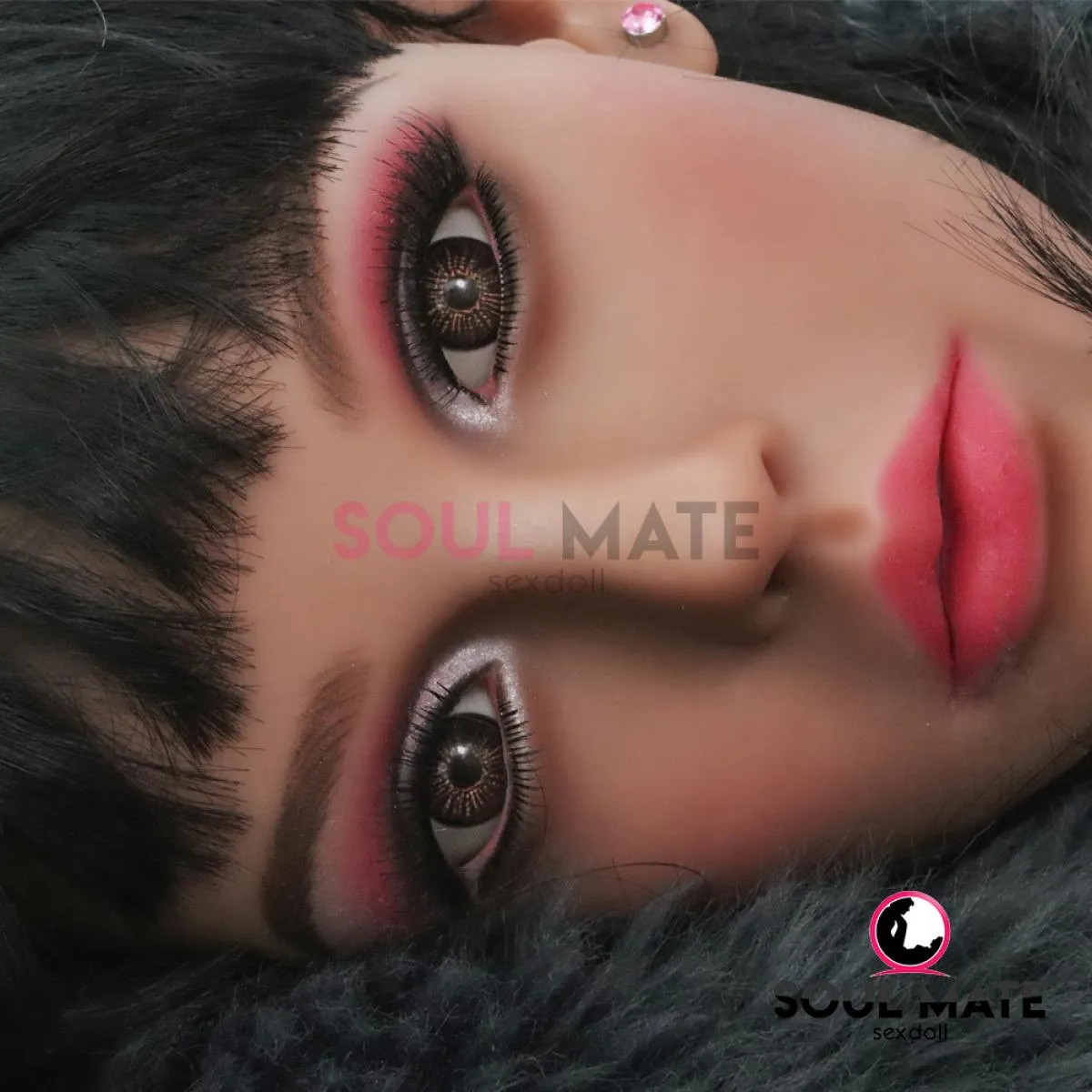 RF399 - Clearance item - SoulMate Dolls - Teagan Head - Sex Doll Heads - Light Brown