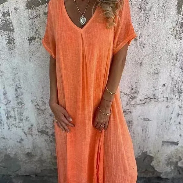 Riviera - Cotton & Linen Dress