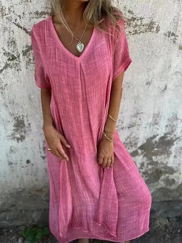 Riviera - Cotton & Linen Dress