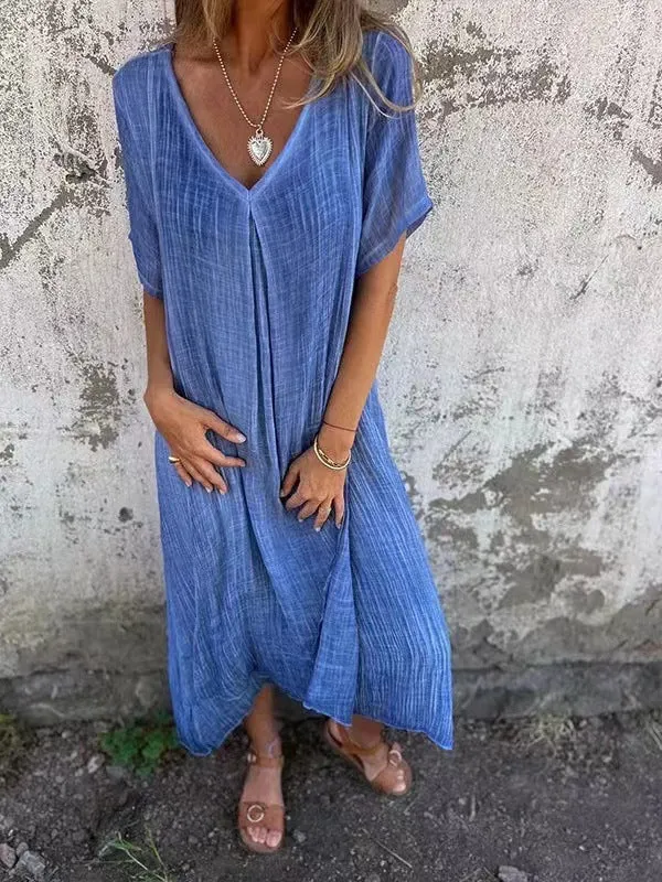 Riviera - Cotton & Linen Dress