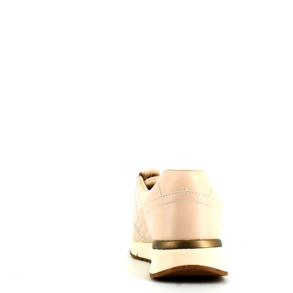 Safety Jogger Low Wedge Wide Fitting Trainer Beige