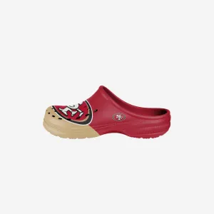 San Francisco 49ers Youth Colorblock Big Logo Clog