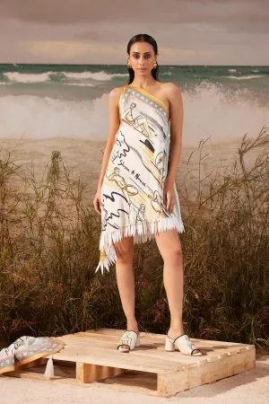 Saun IconoScarf Spike Skein Dress