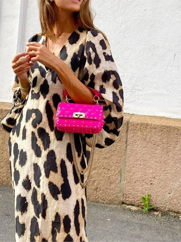 Savannah | Fierce Leopard Print Dress