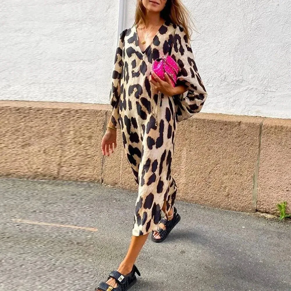 Savannah | Fierce Leopard Print Dress
