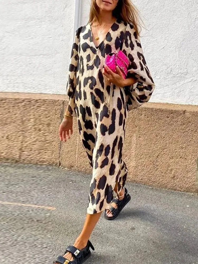 Savannah | Fierce Leopard Print Dress