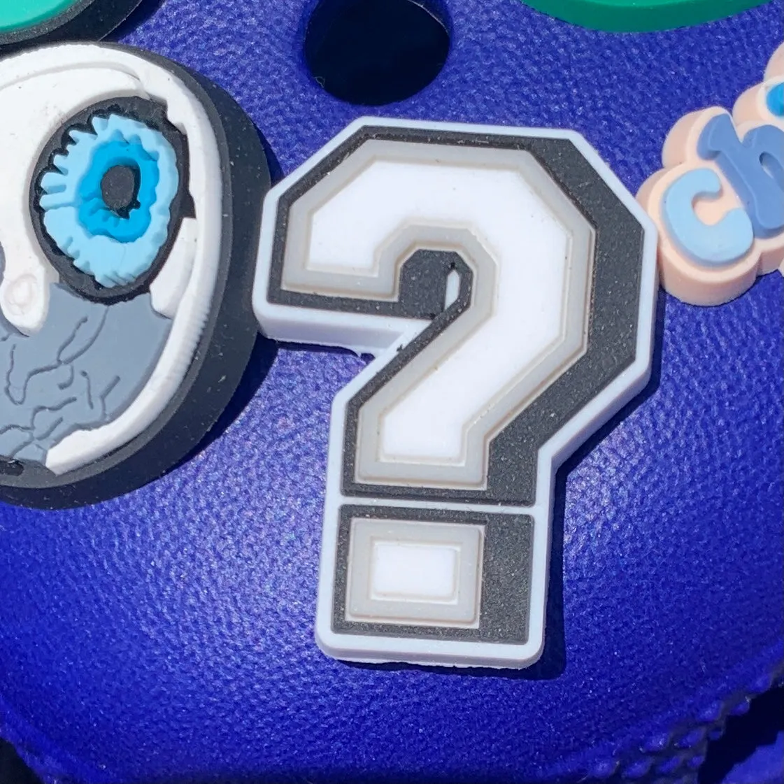 SHOE CHARMS - QUESTION MARK
