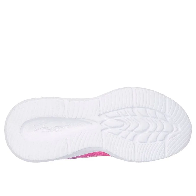 Skechers Girls Junior Pink Sola Glow Runner - 303714L