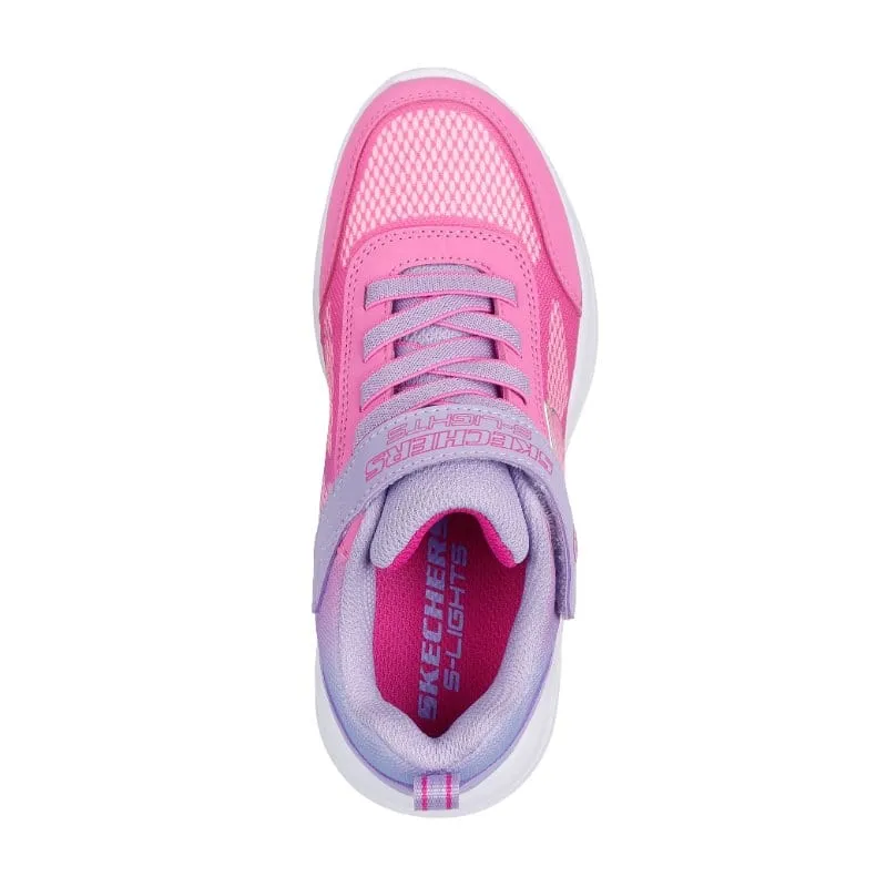 Skechers Girls Junior Pink Sola Glow Runner - 303714L
