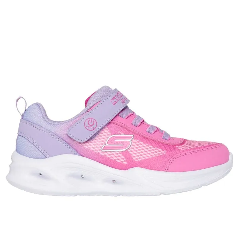 Skechers Girls Junior Pink Sola Glow Runner - 303714L