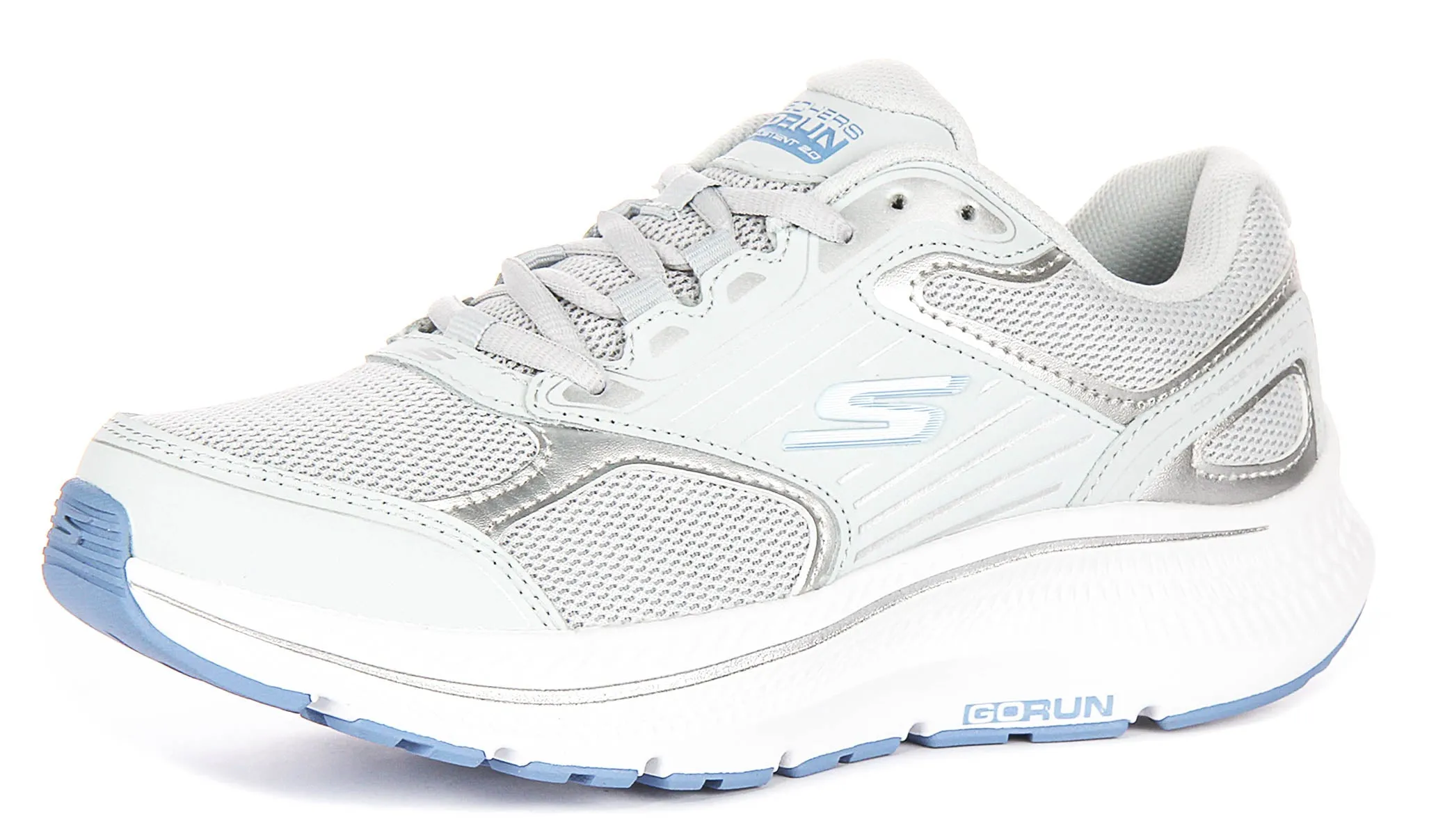 Skechers Go Run Consistent In Light Blue For Women