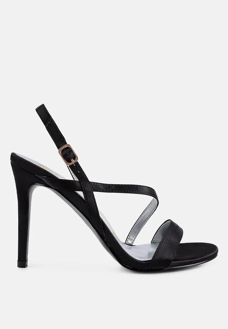 Skyfall Ankle Strap High Heels Sandals By Ruw