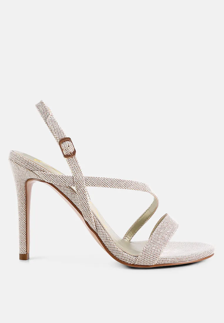 Skyfall Ankle Strap High Heels Sandals By Ruw