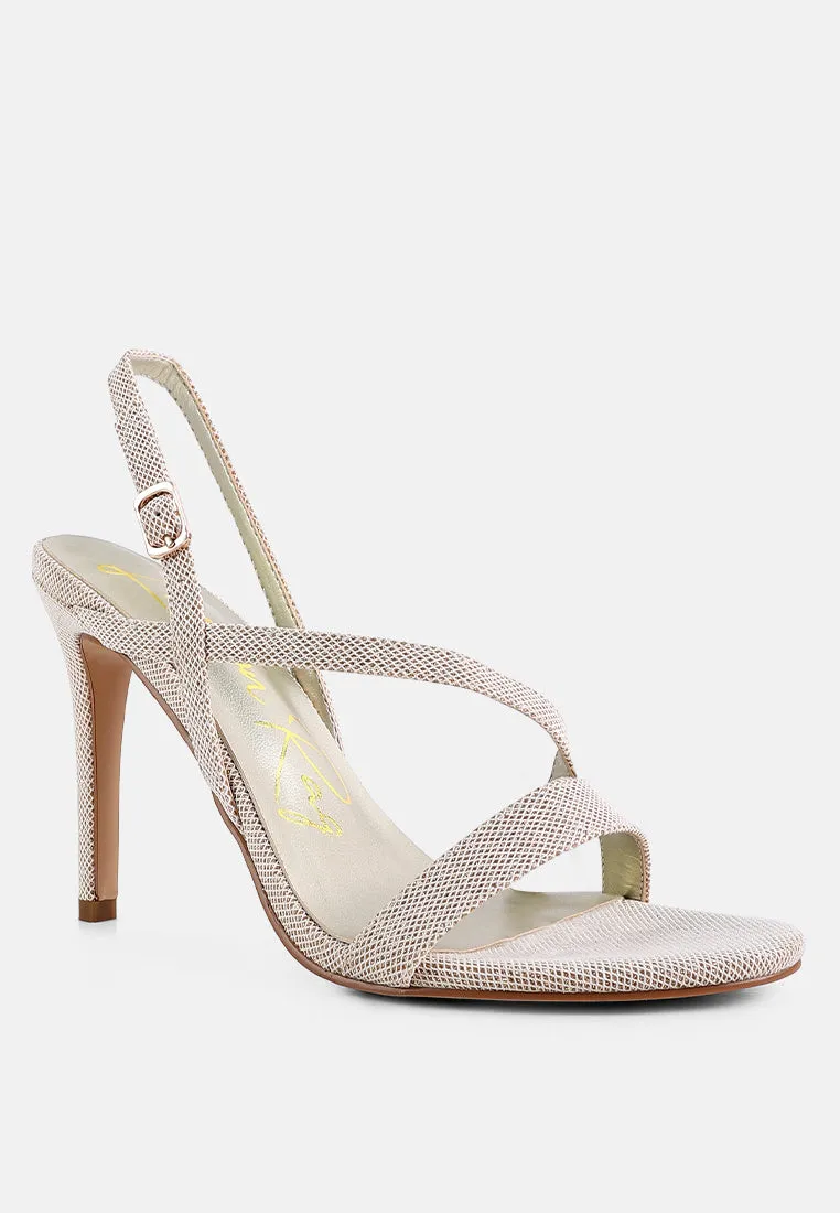 Skyfall Ankle Strap High Heels Sandals By Ruw