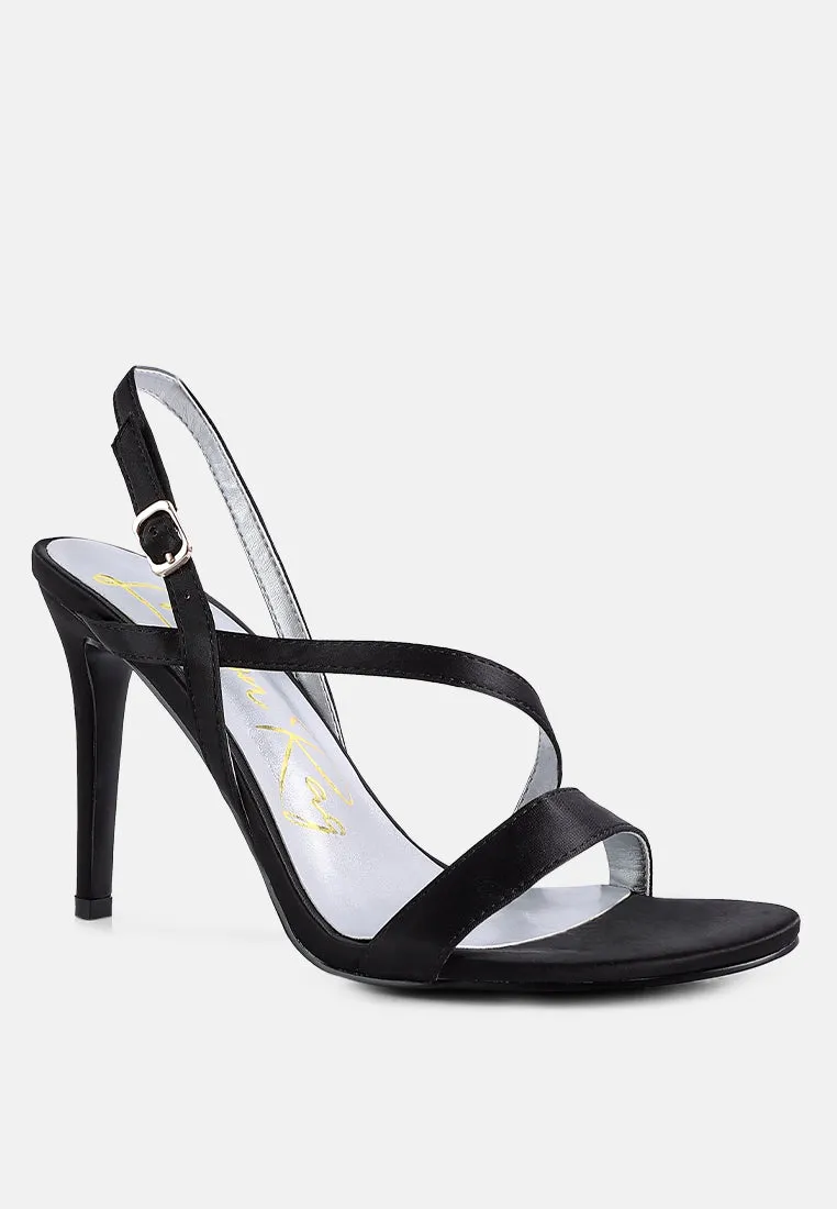 Skyfall Ankle Strap High Heels Sandals By Ruw