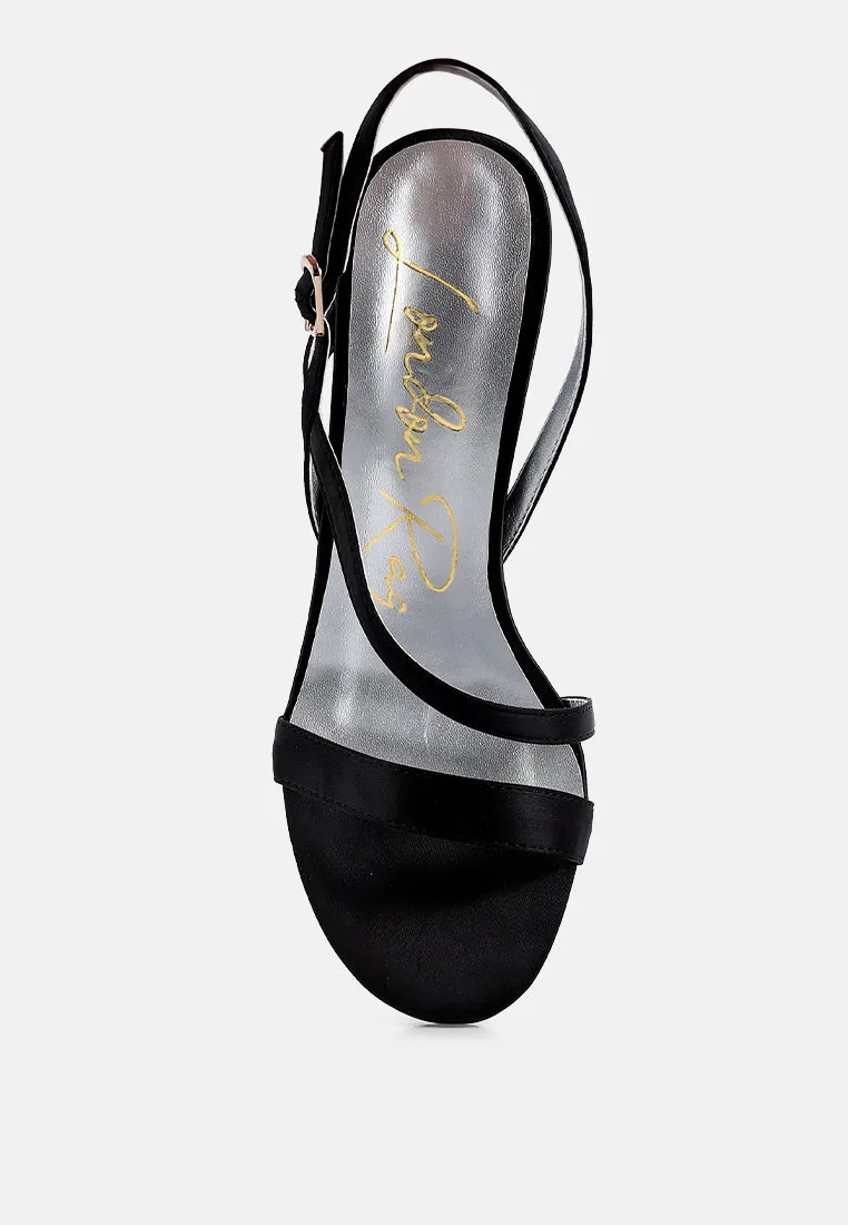 Skyfall Ankle Strap High Heels Sandals By Ruw
