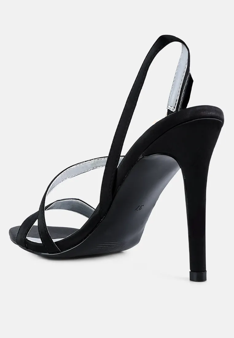 Skyfall Ankle Strap High Heels Sandals By Ruw