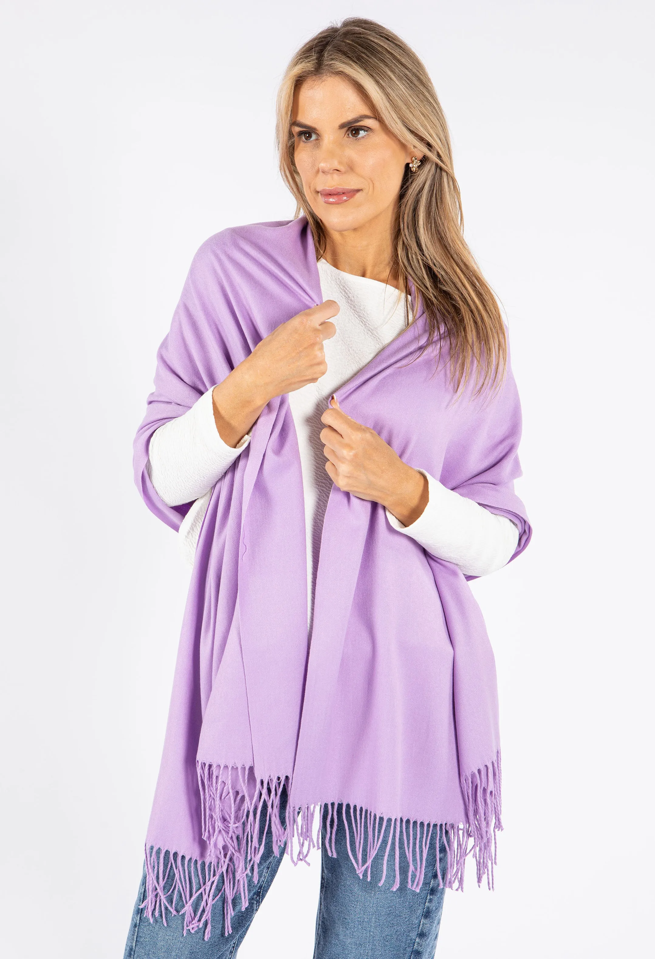 Soft Touch Fine Knit Scarf