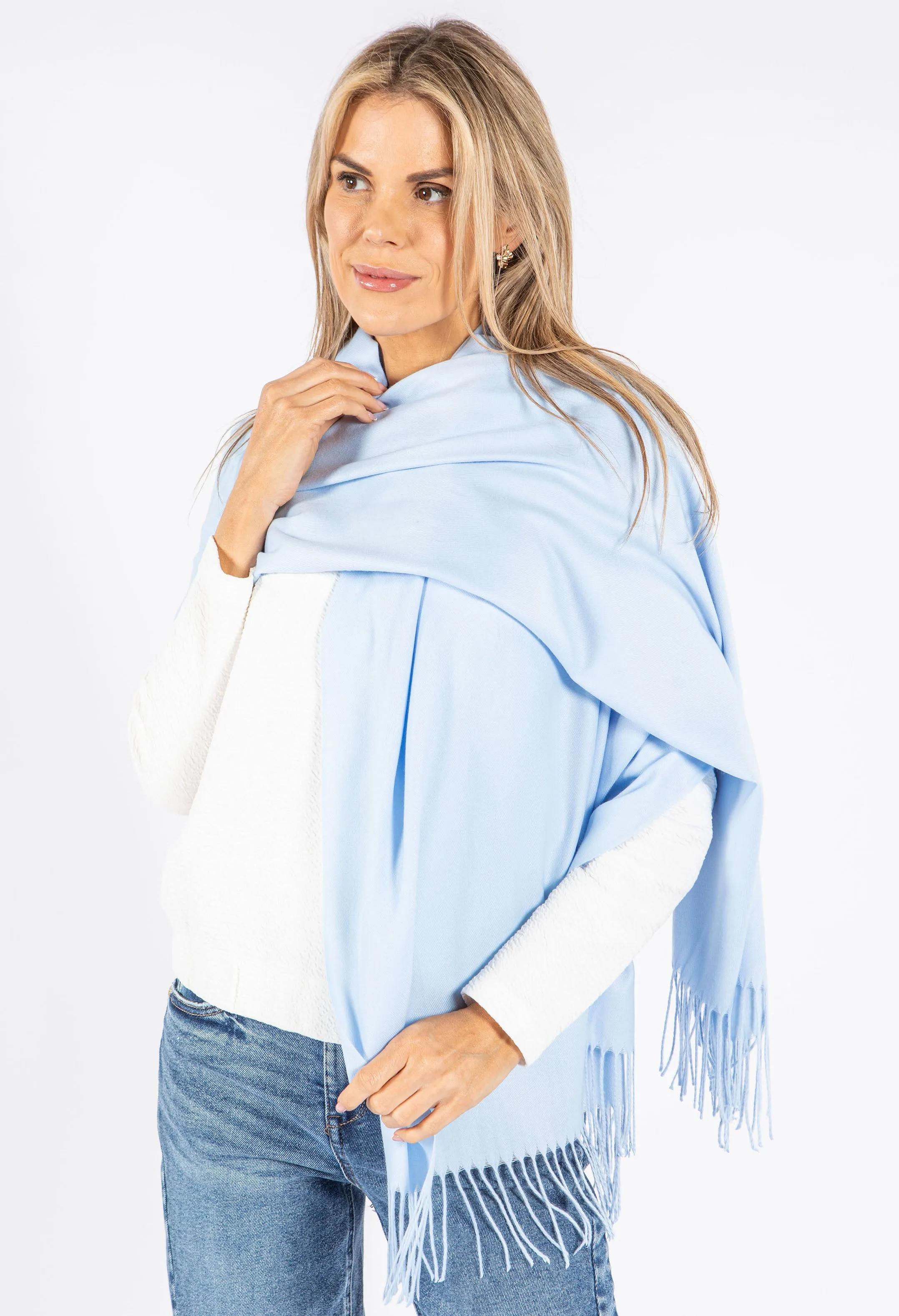Soft Touch Fine Knit Scarf