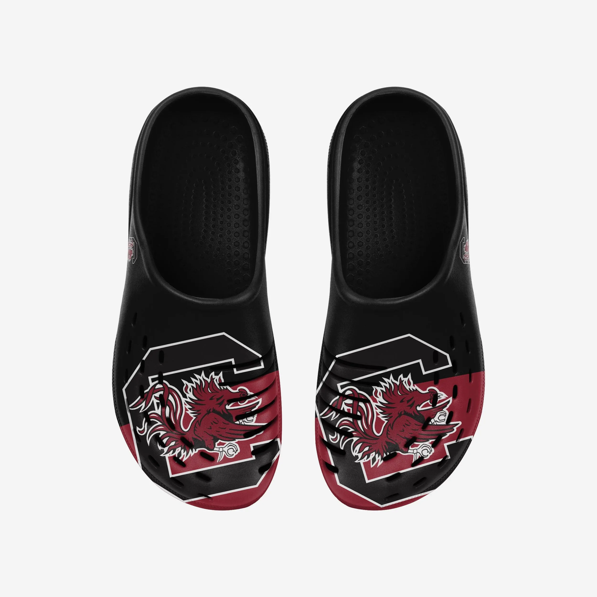 South Carolina Gamecocks Colorblock Big Logo Clog