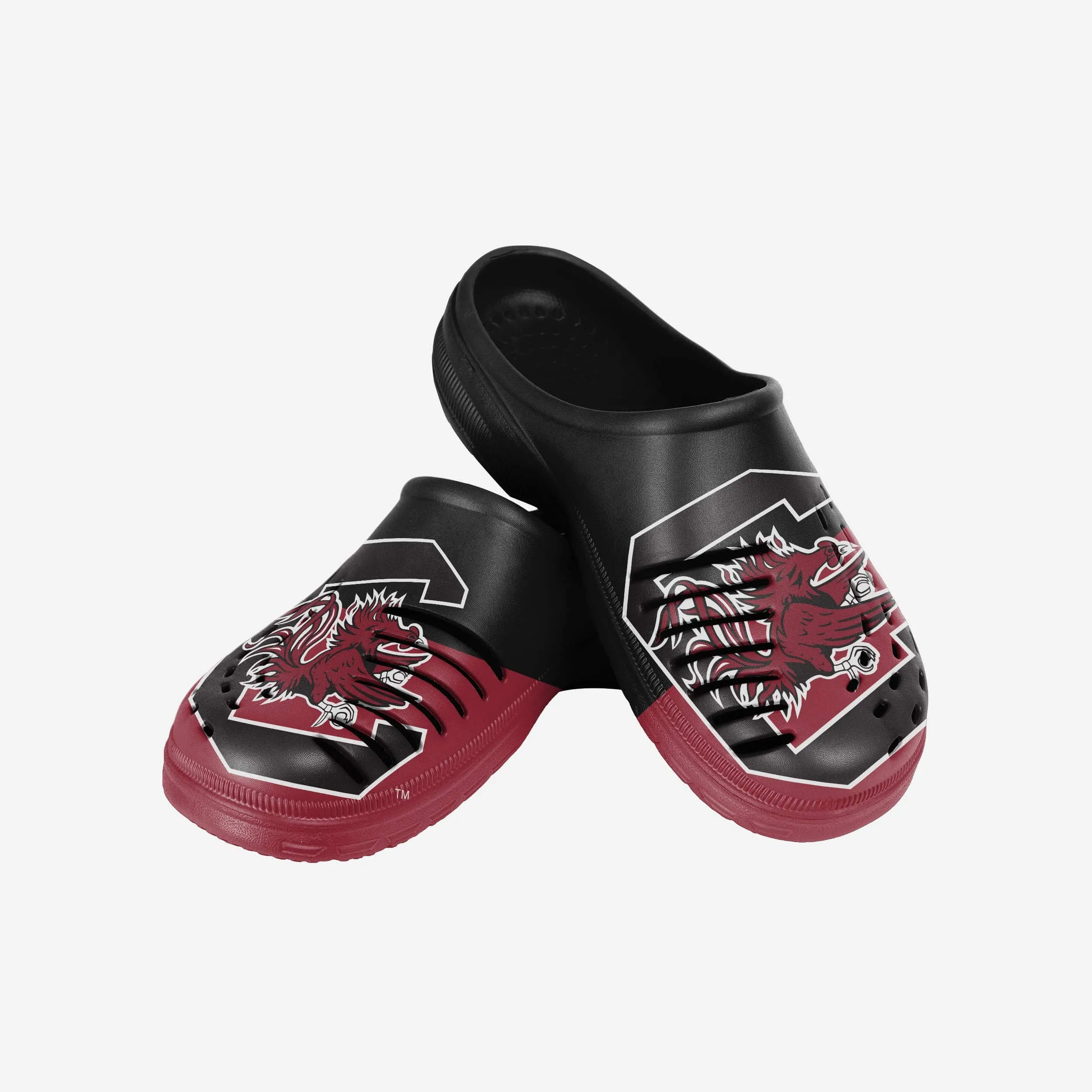 South Carolina Gamecocks Colorblock Big Logo Clog