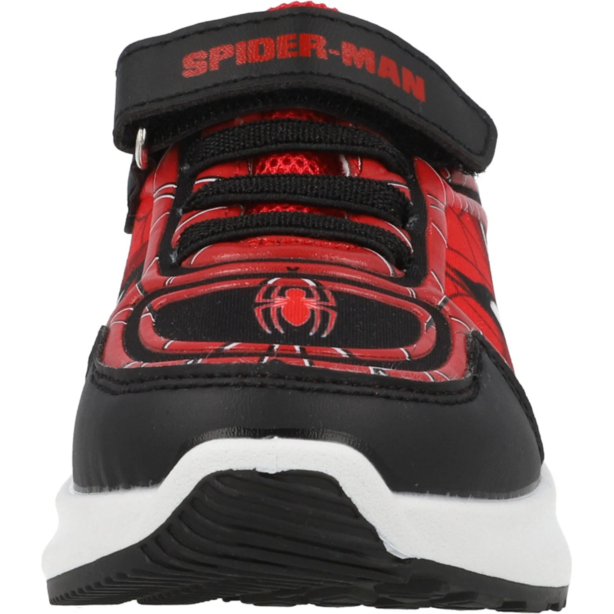 Spider-Man Emboss Lights Red Trainers