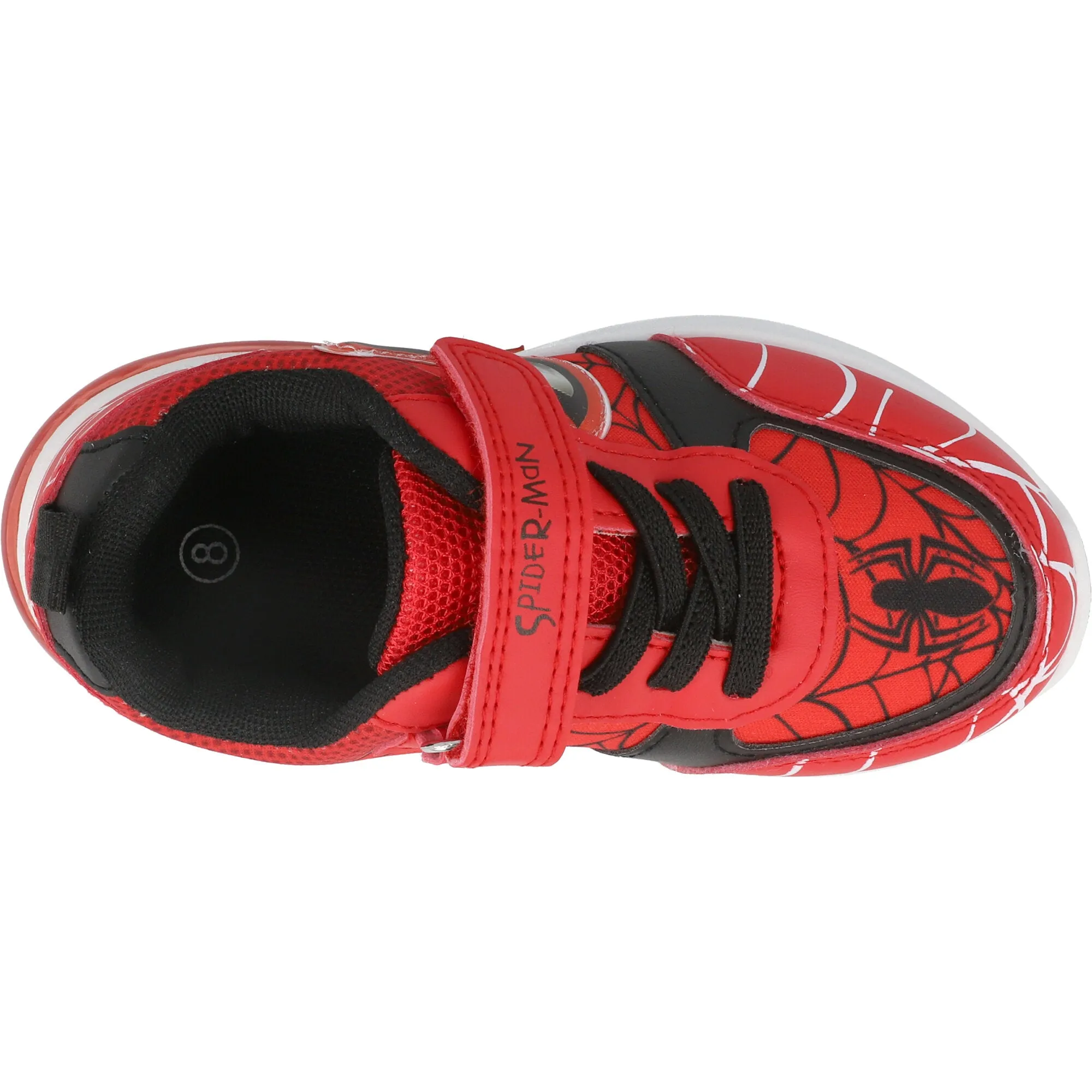 Spider-Man Red Light-Up Kids Trainers