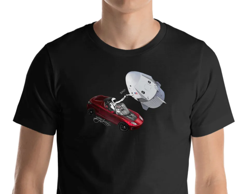 Starman & Ripley Fist Bump Lightweight Shirt (Adult)