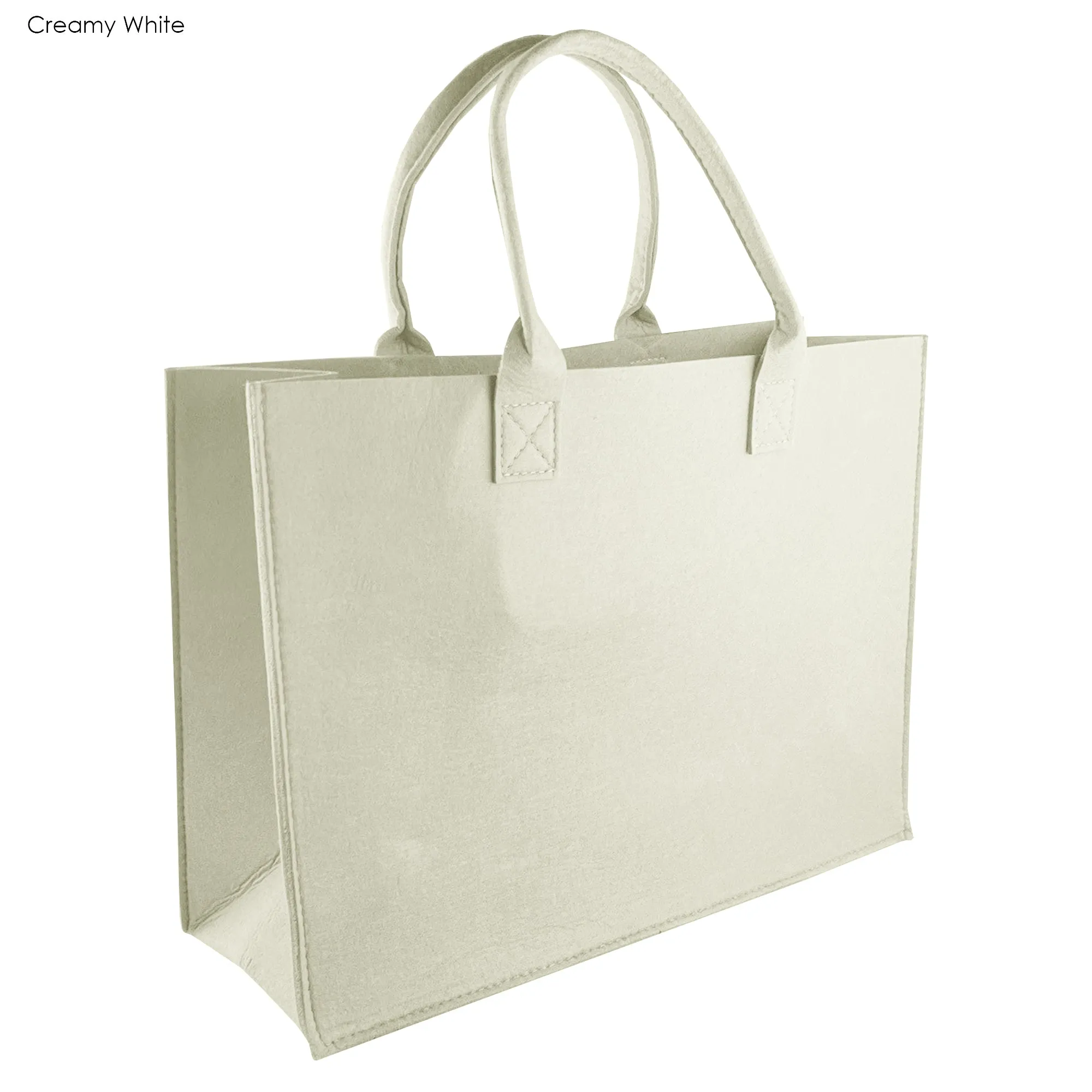 Stock Vivid Felt Shopper(SFB-08D)