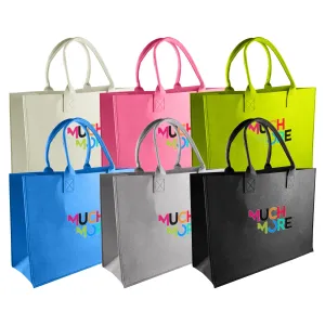 Stock Vivid Felt Shopper(SFB-08D)