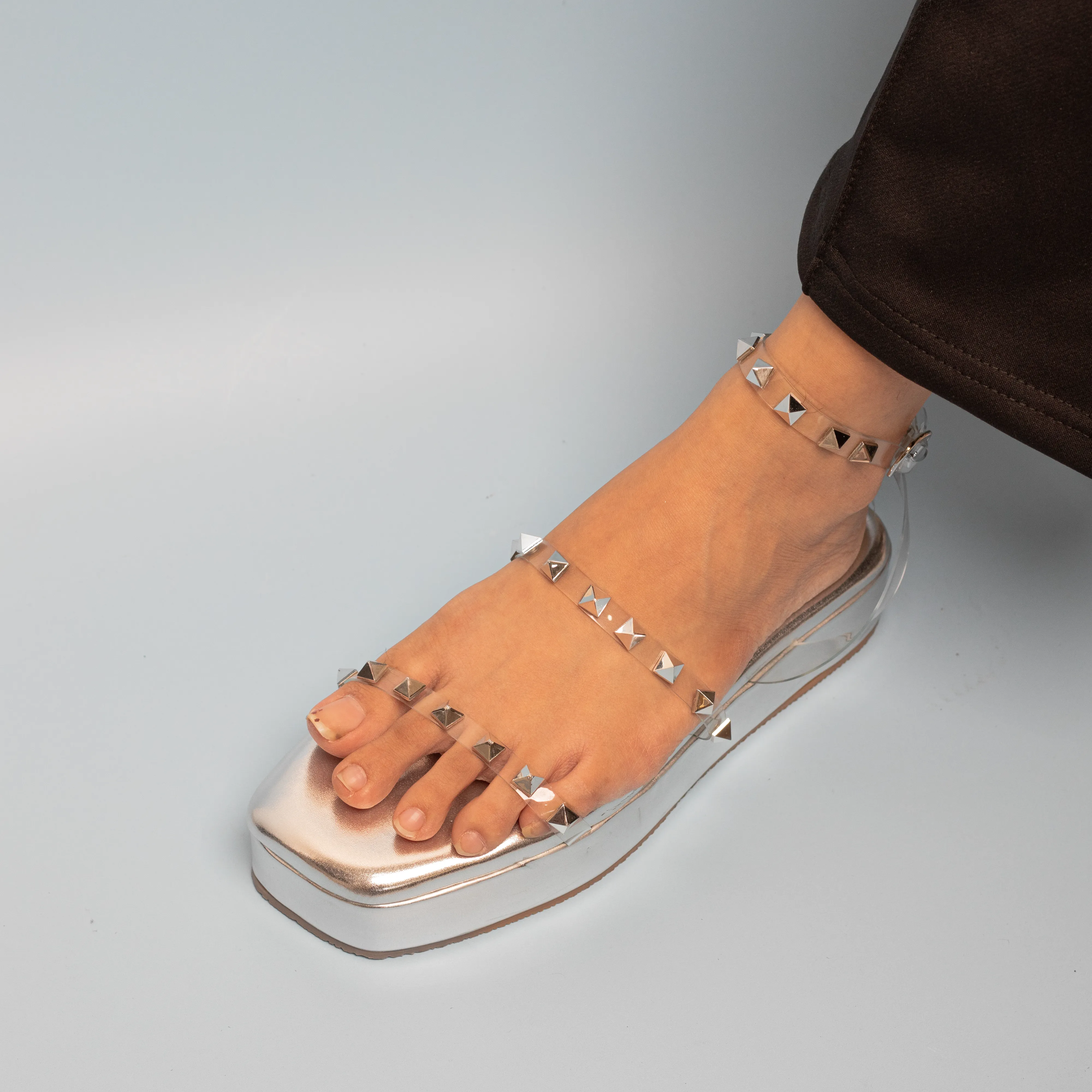 Studded Chic Flats