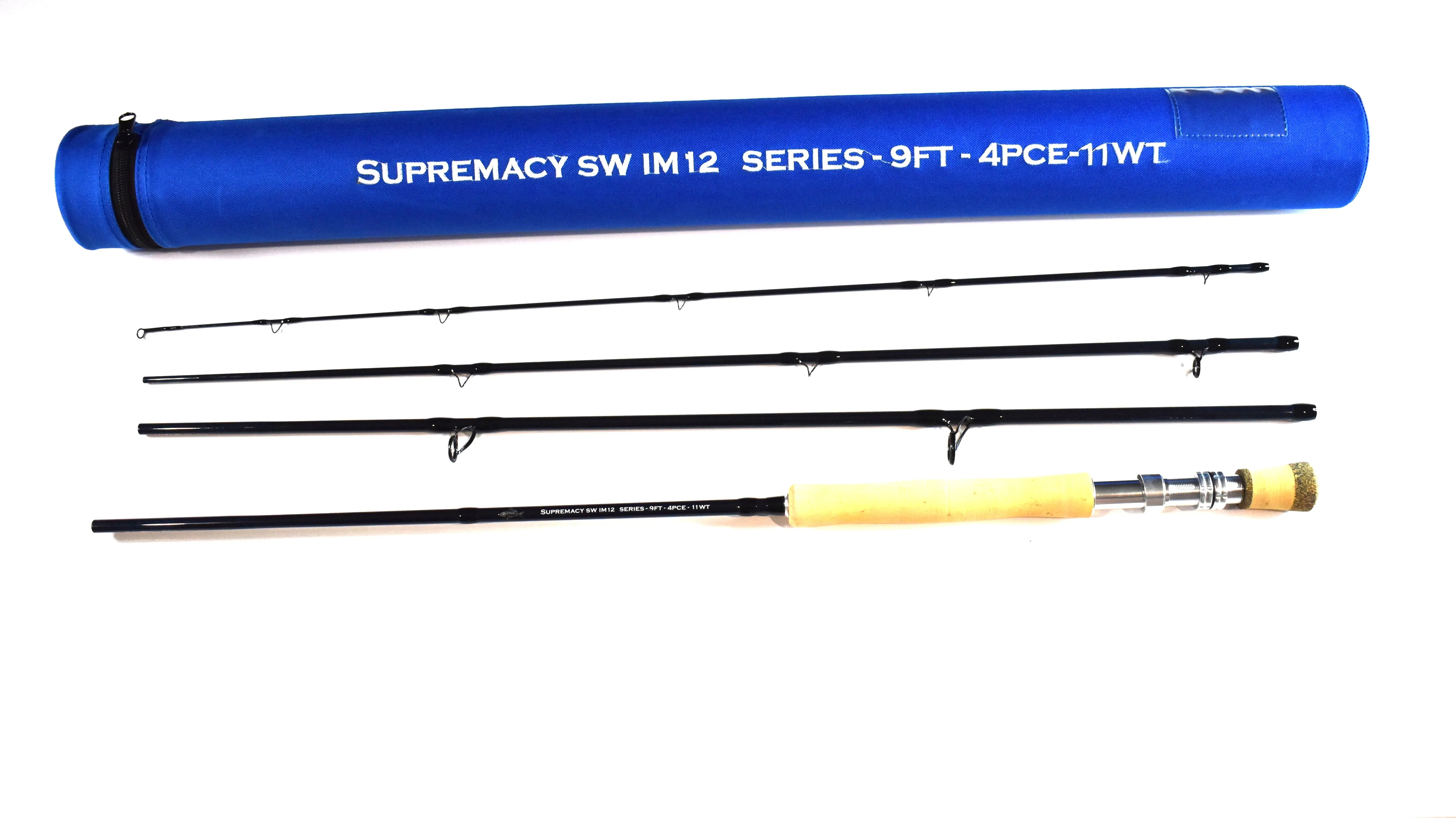 Supremacy IM12 SW Series Fly Rod - 9ft 4pce- Line Weight 11