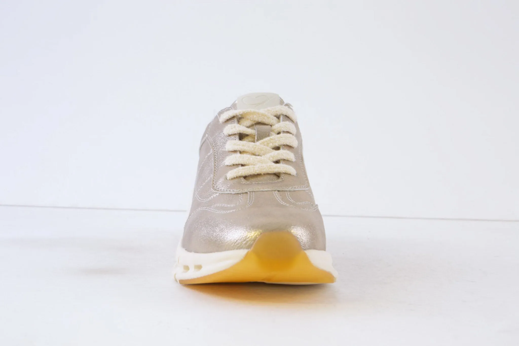SUSST - DAWSON25 LACED FASHION TRAINER - LIGHT GOLD