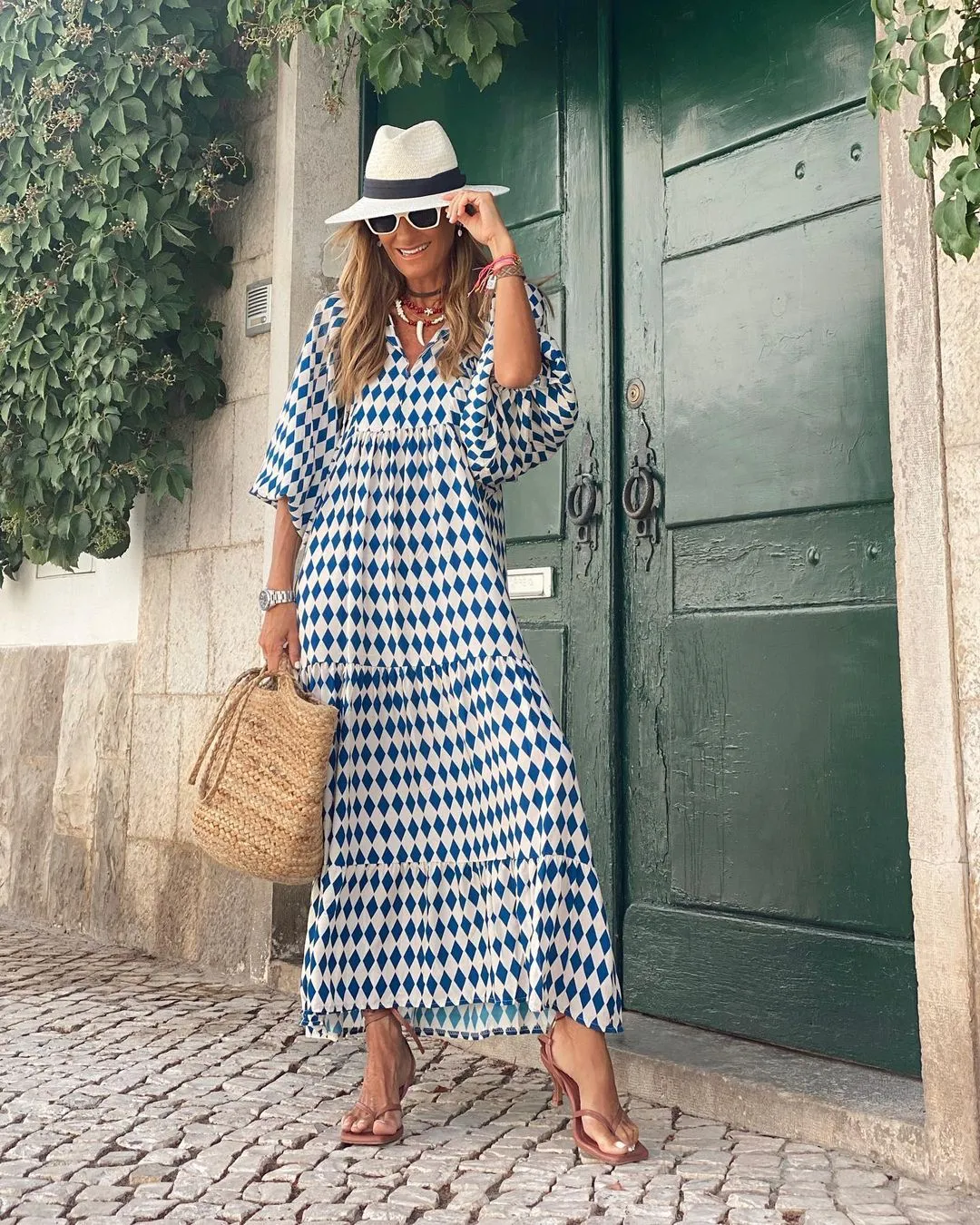 Sylvie - Flowing Bohemian Maxi Dress