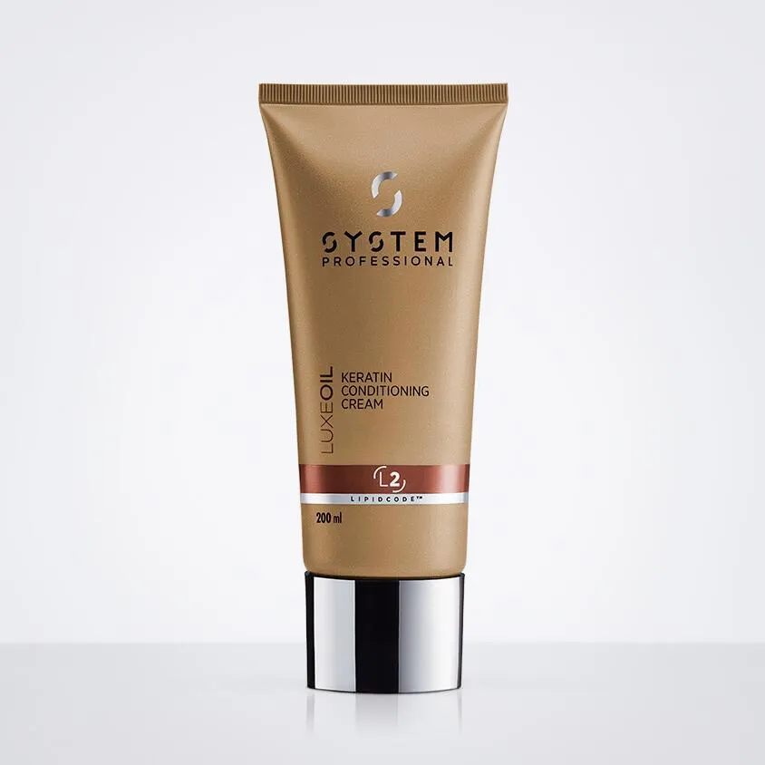 SYSTEM PROFESSIONAL LuxeOil Keratin Conditioning Cream 200ml