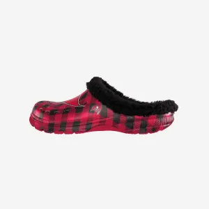 Tampa Bay Buccaneers Sherpa Lined Buffalo Check Clog