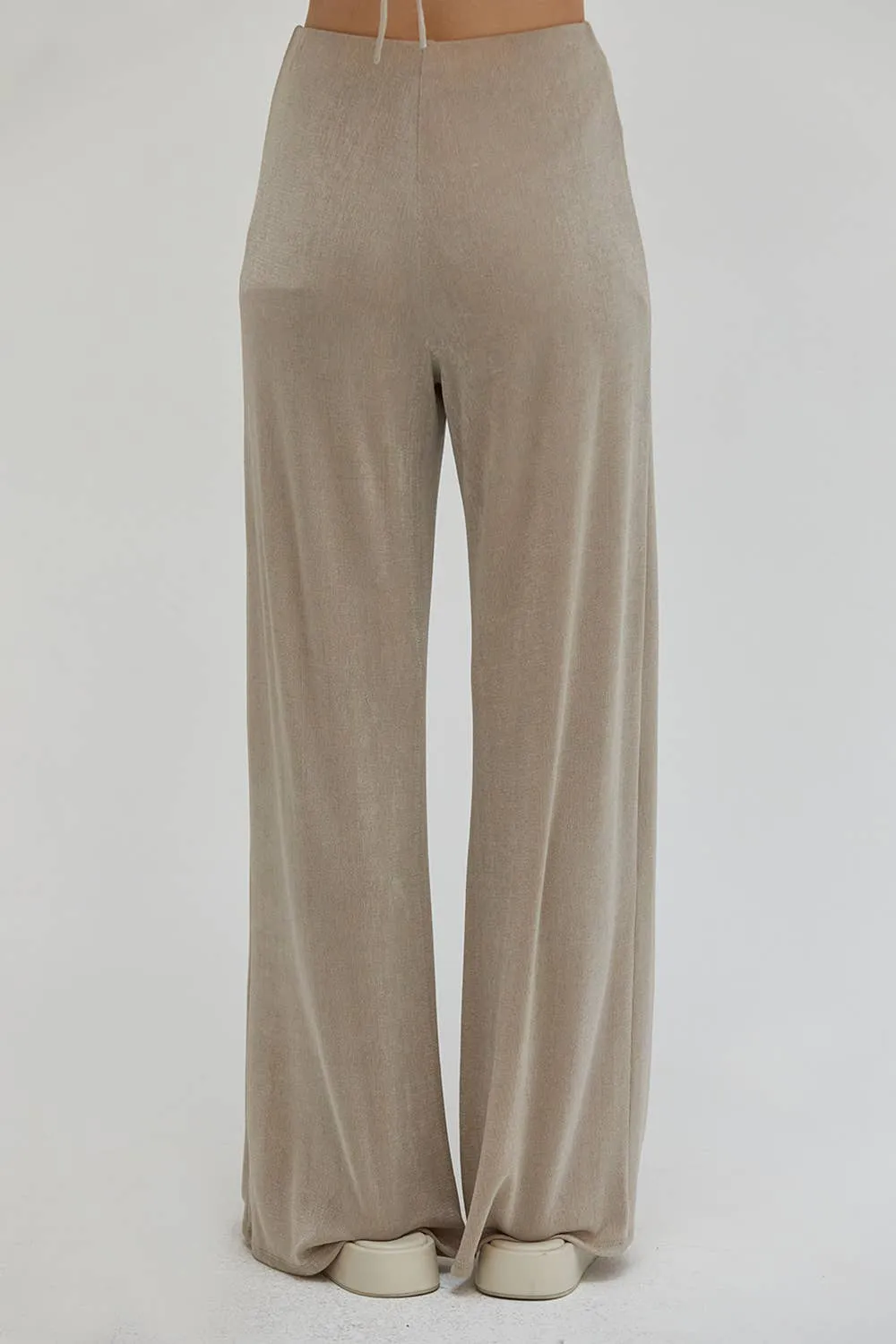 The Charlotte Travel Pants in Bone