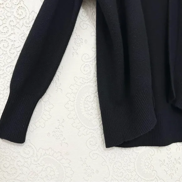Theory - Cashmere Oversized Open-Front Cardigan - Black