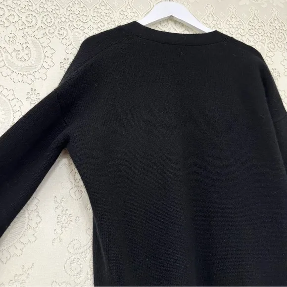 Theory - Cashmere Oversized Open-Front Cardigan - Black