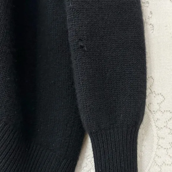 Theory - Cashmere Oversized Open-Front Cardigan - Black