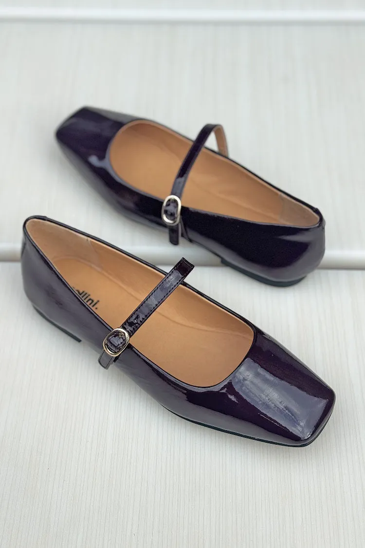 Tokena Patent Leather Ballet Flats