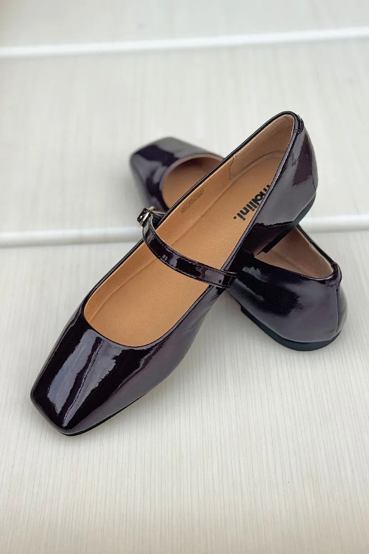 Tokena Patent Leather Ballet Flats
