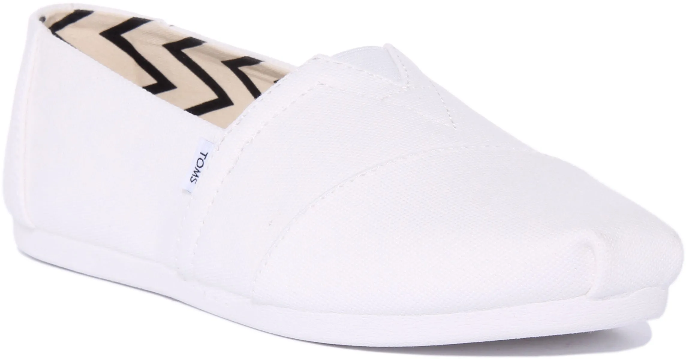 Toms Alpargata In White For Women