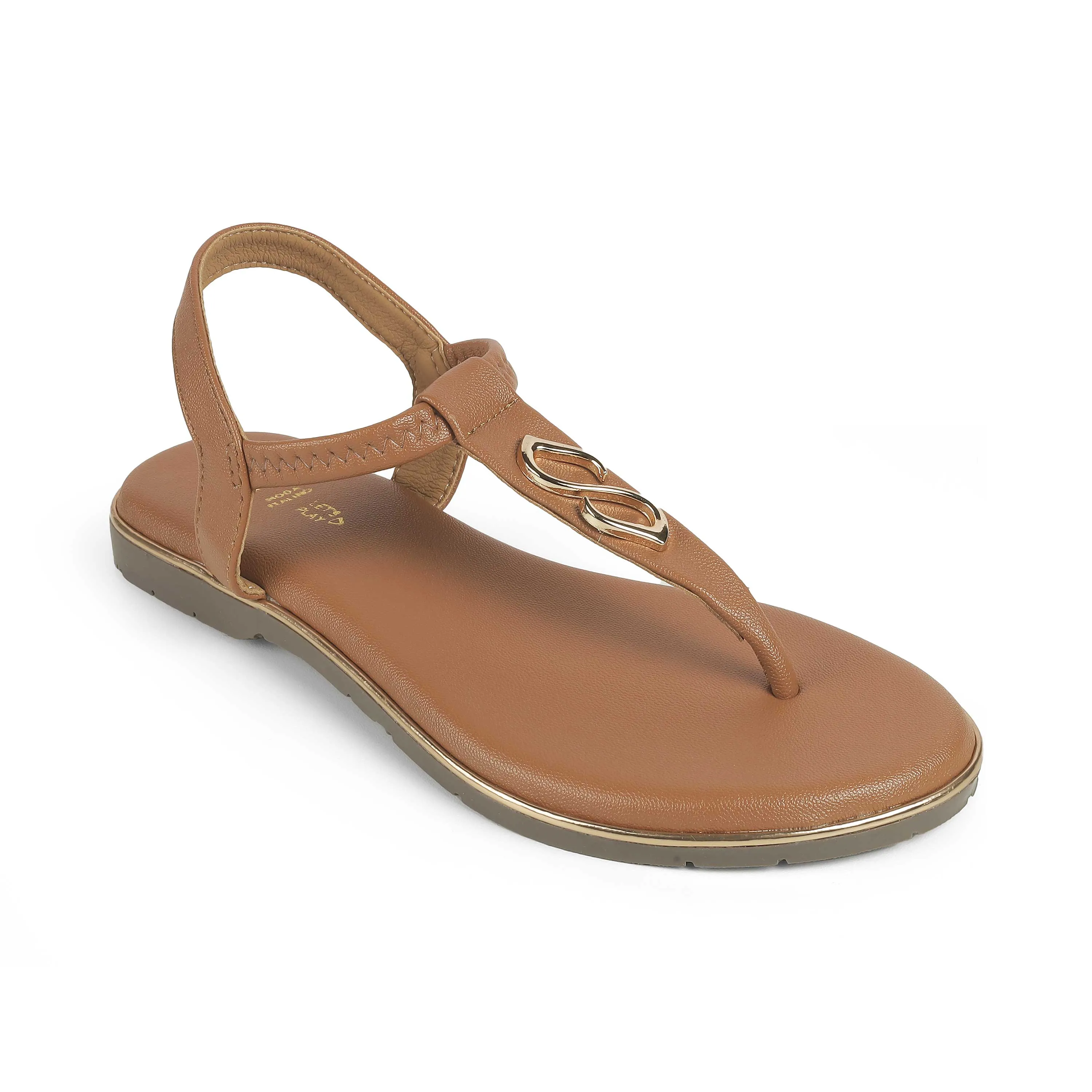 Tresmode Sola Tan Women's Dress Flats