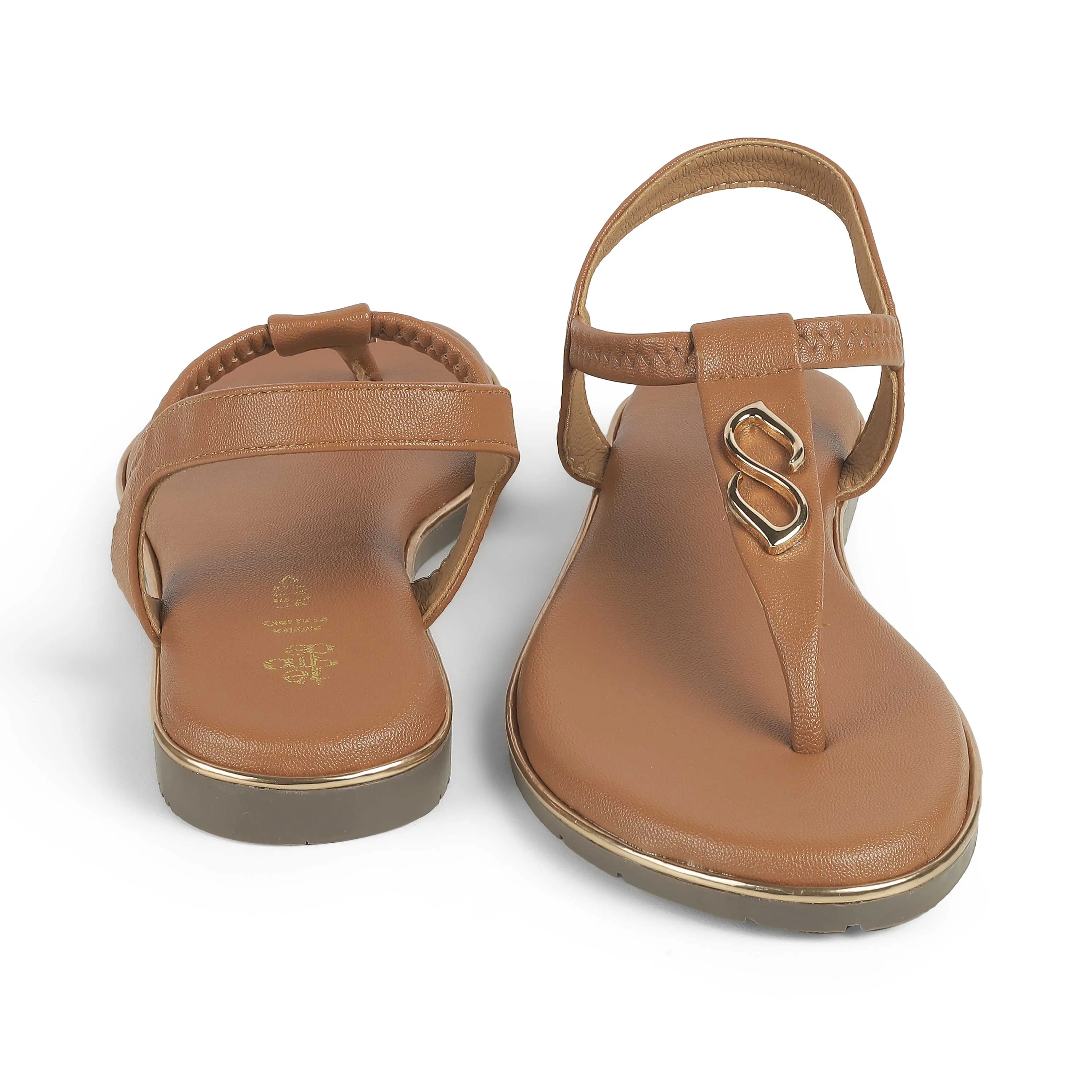 Tresmode Sola Tan Women's Dress Flats