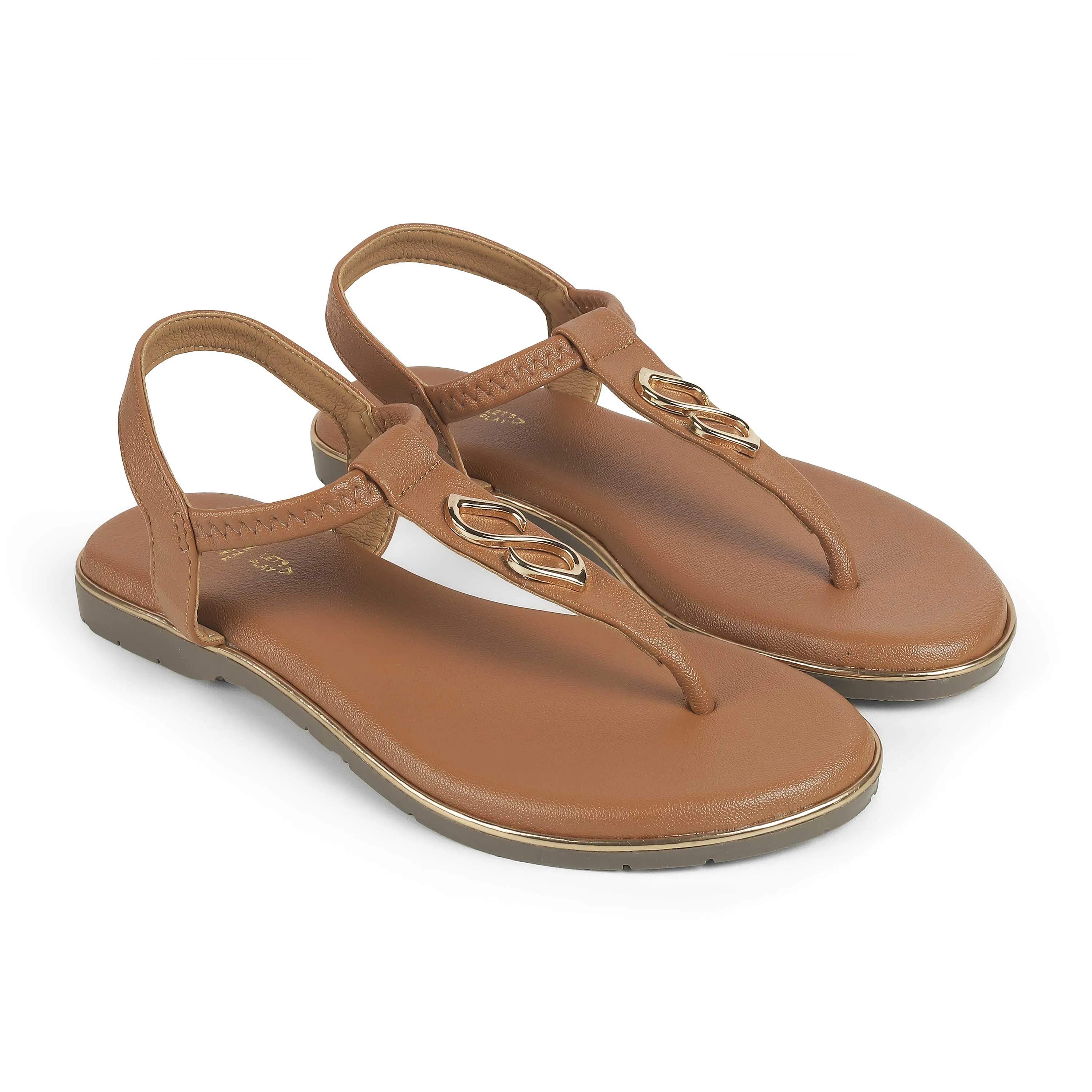 Tresmode Sola Tan Women's Dress Flats