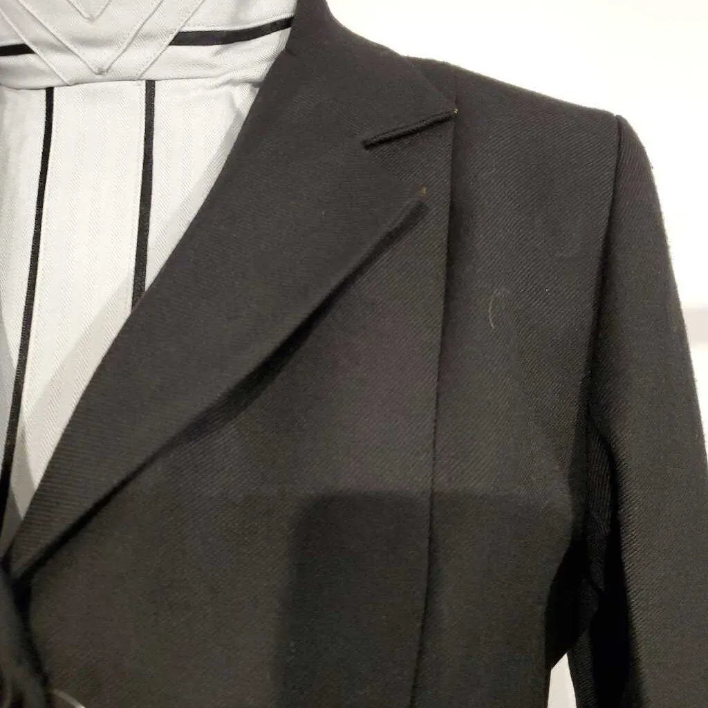 TuffRider Black Hunt Coat 12R