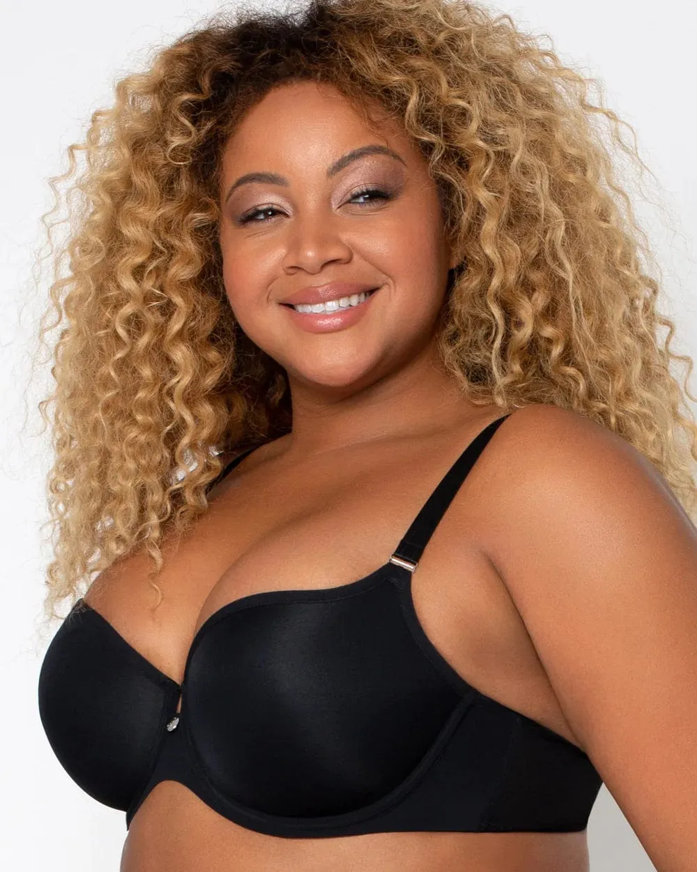 Tulip Smooth Pushup Bra - Black