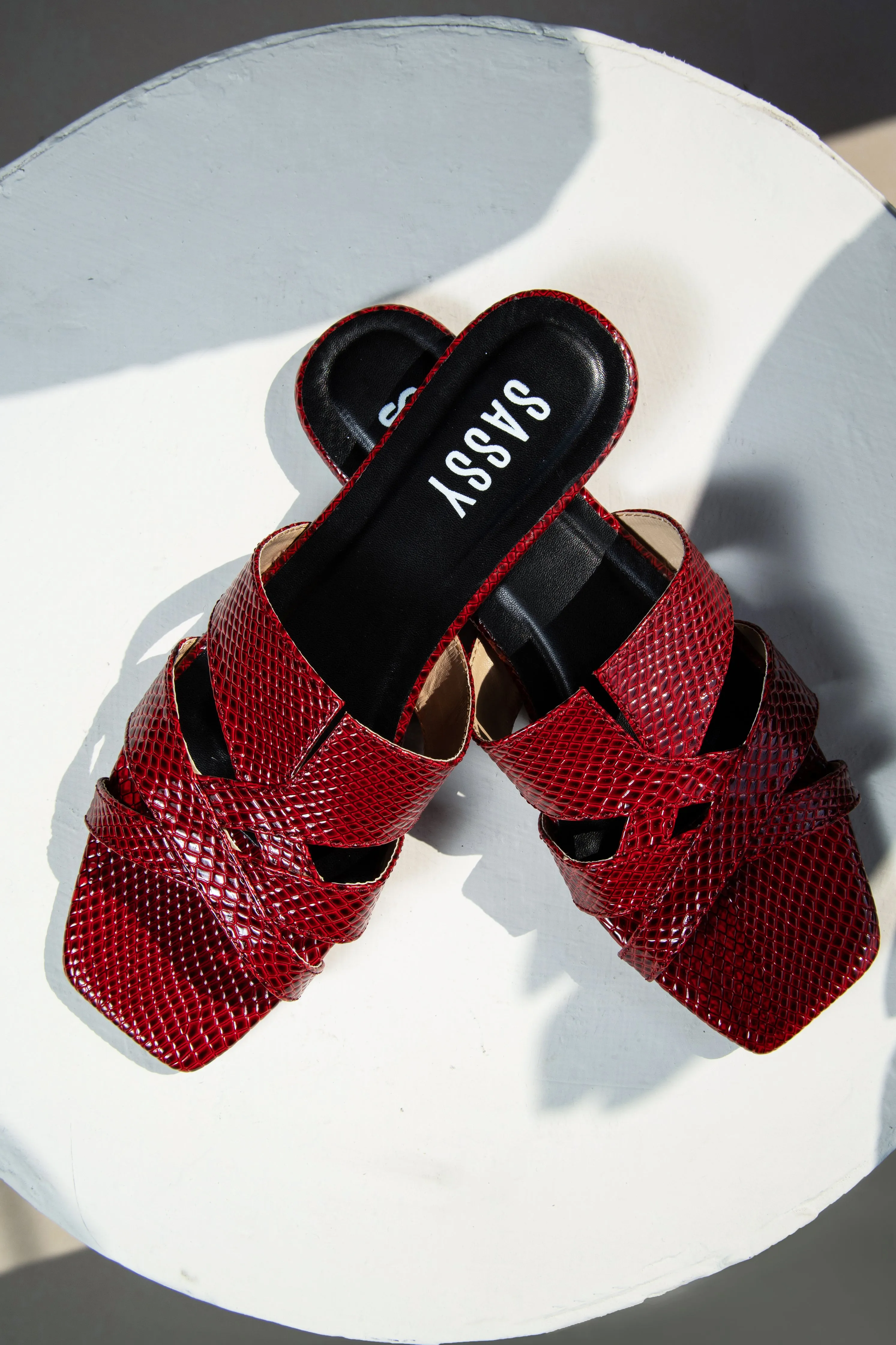Turin Flats Red